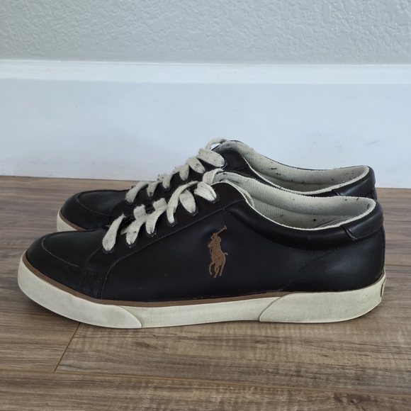 Polo by Ralph Lauren Men's Black Sneakers - Picture 3 of 9